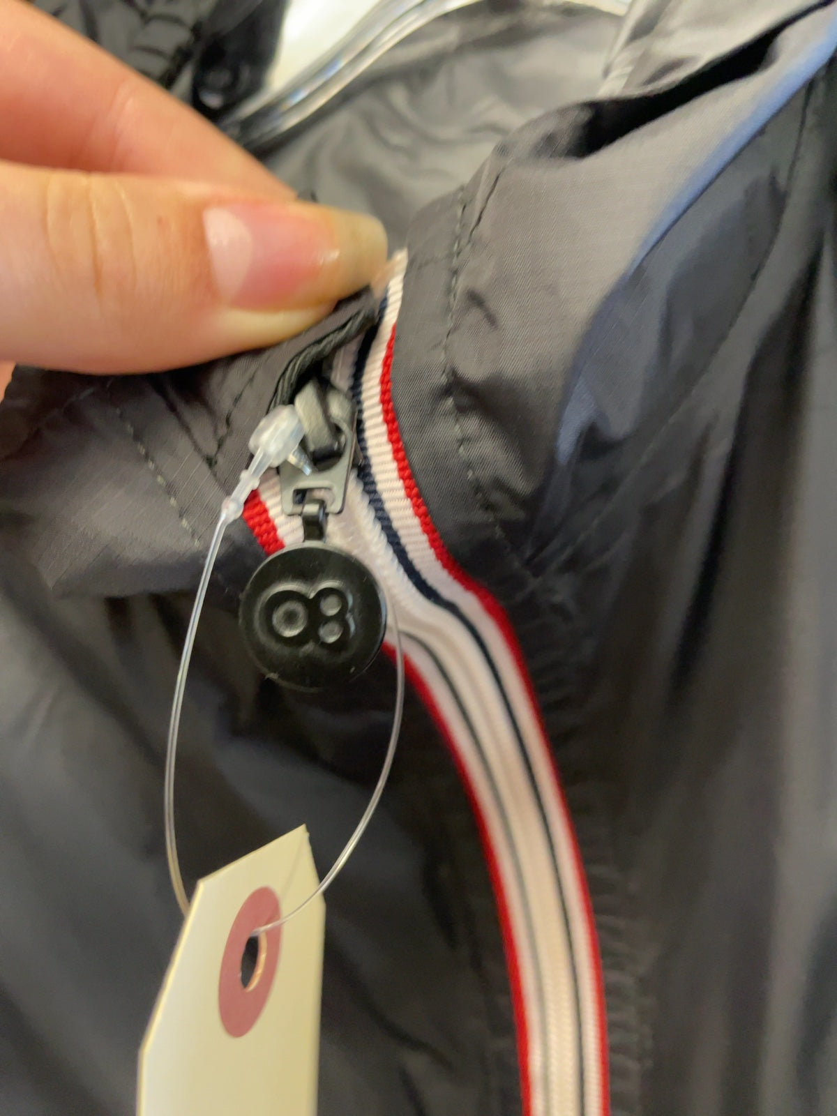 O8 Rain Jacket 10Y Black
