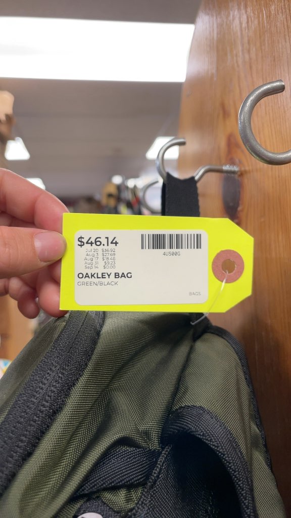 Oakley Green/Black Backpack