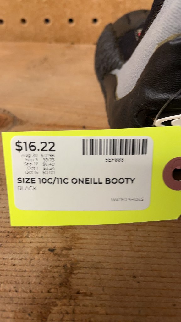 O'Neill Heat 3mm Water Booties