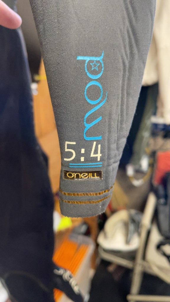 O'Neill Ladies Full Length 5/4 Wetsuit - Size 4