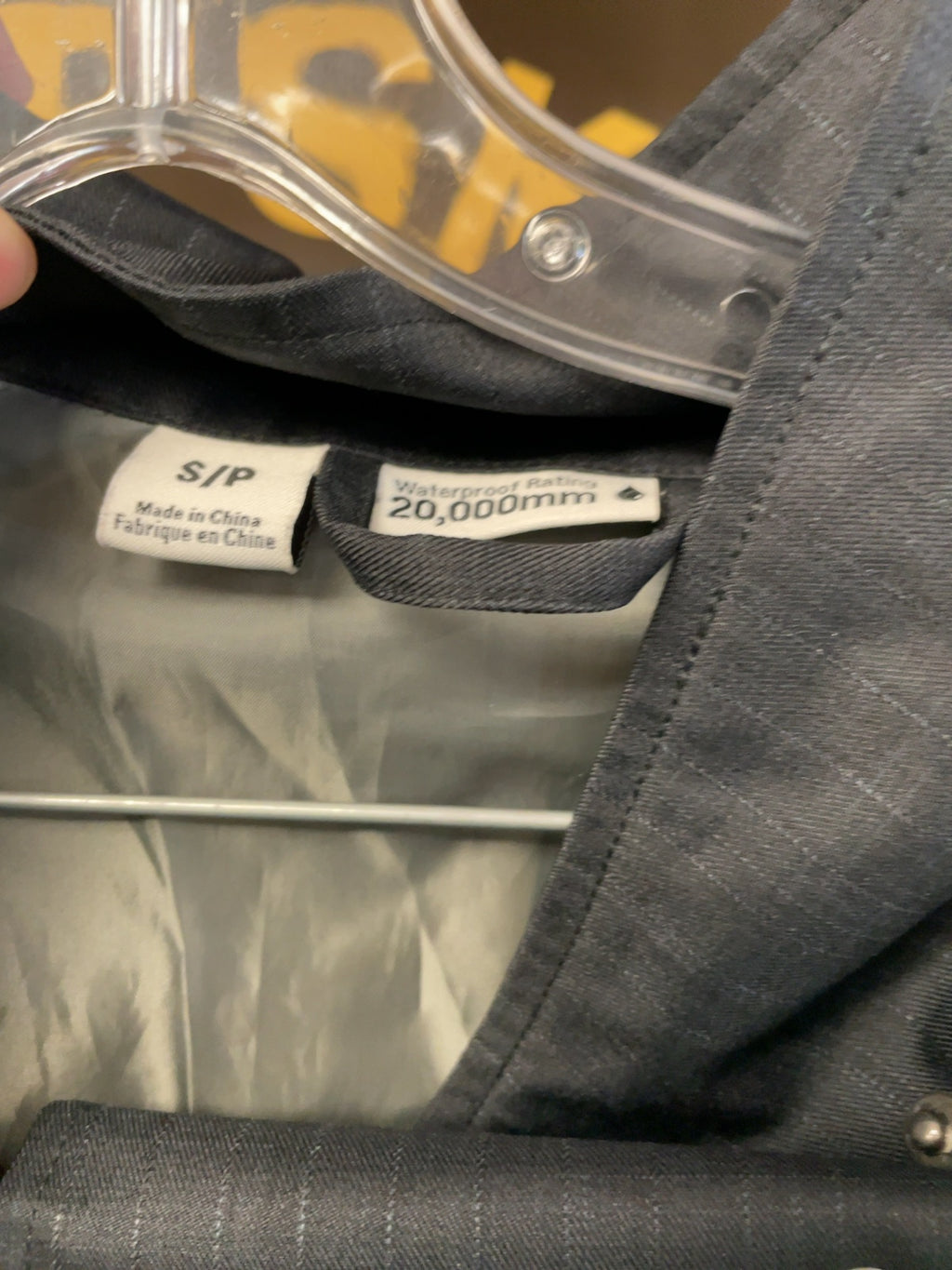 Orb Waterproof 20,000mm Size S Rain Jacket