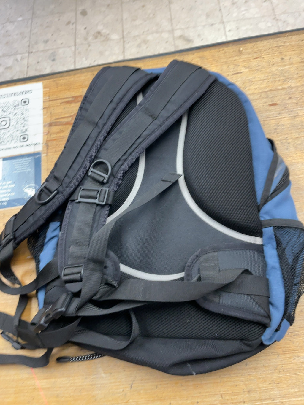 Outbound Blue/Black/Grey Backpack