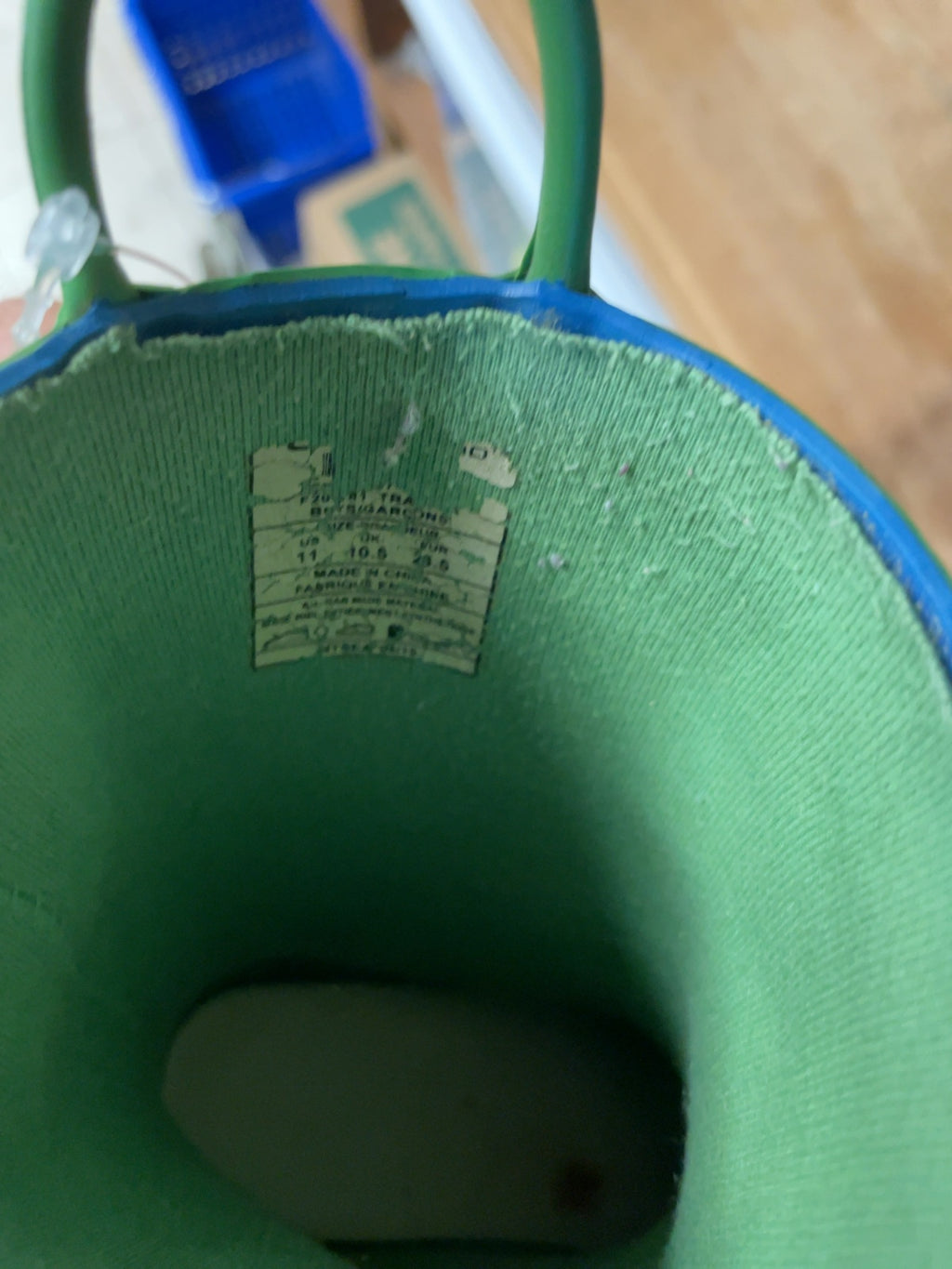 Outbound Tractor Pattern Size 11C Rain Boots