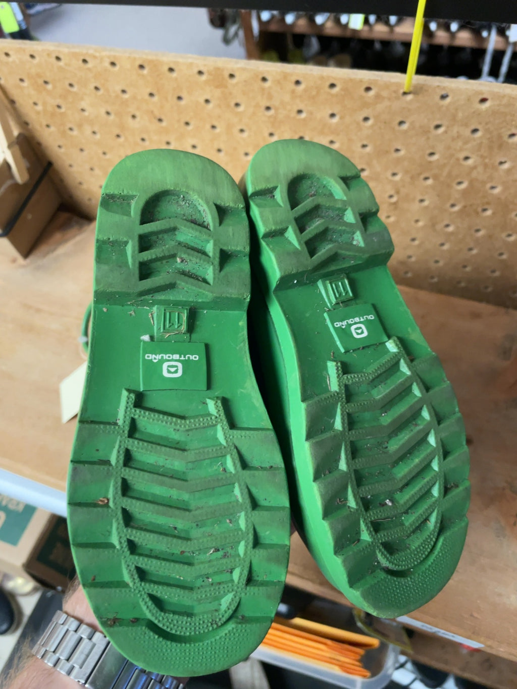 Outbound Tractor Pattern Size 11C Rain Boots