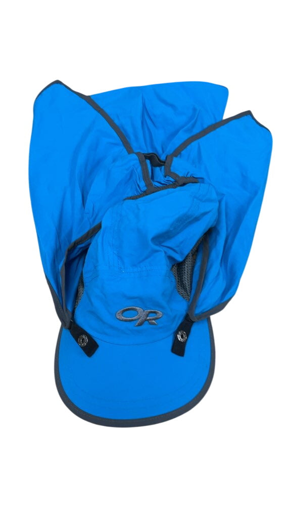 Outdoor Research Blue Sun Hat with Neck Flap