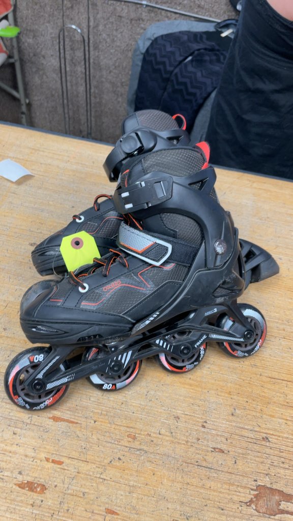 Oxelo Adjustable Inline Skates Size 6-9