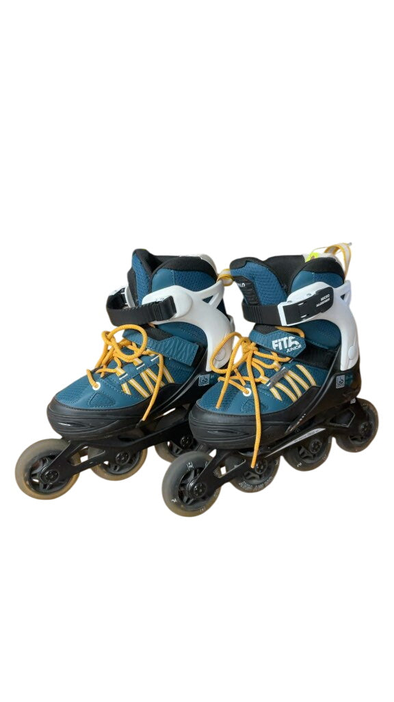 Oxelo Fit 5 Junior Adjustable Inline Skates - Size 2-5