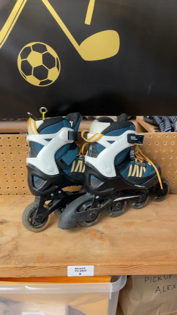 Oxelo Fit 5 Junior Adjustable Inline Skates - Size 2-5