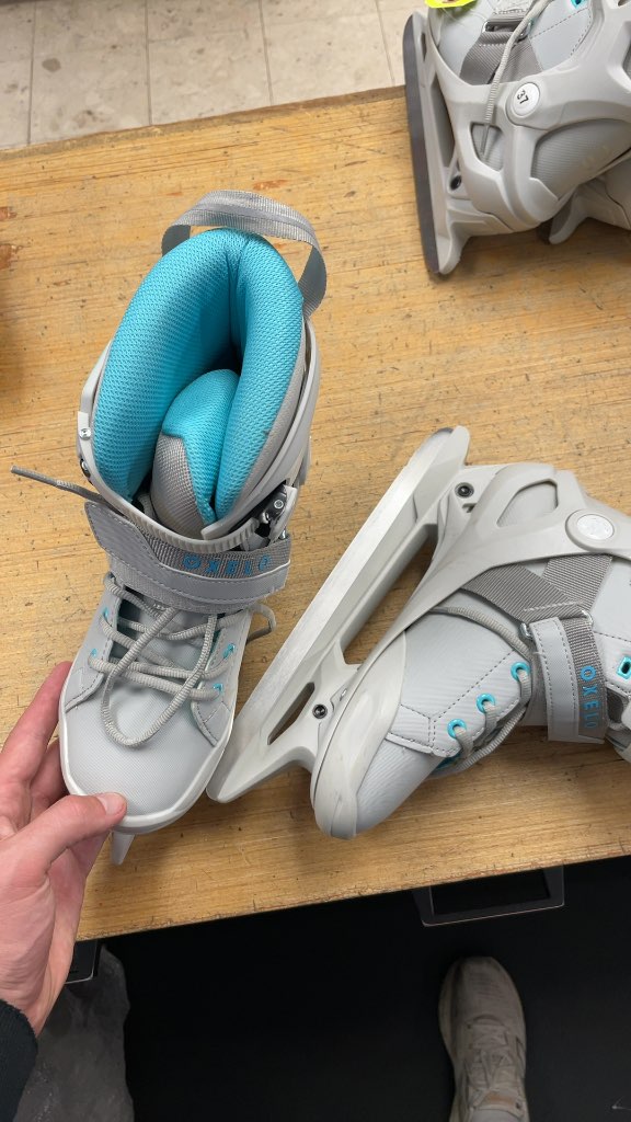 Oxelo Ladies Ice Skates Size 7