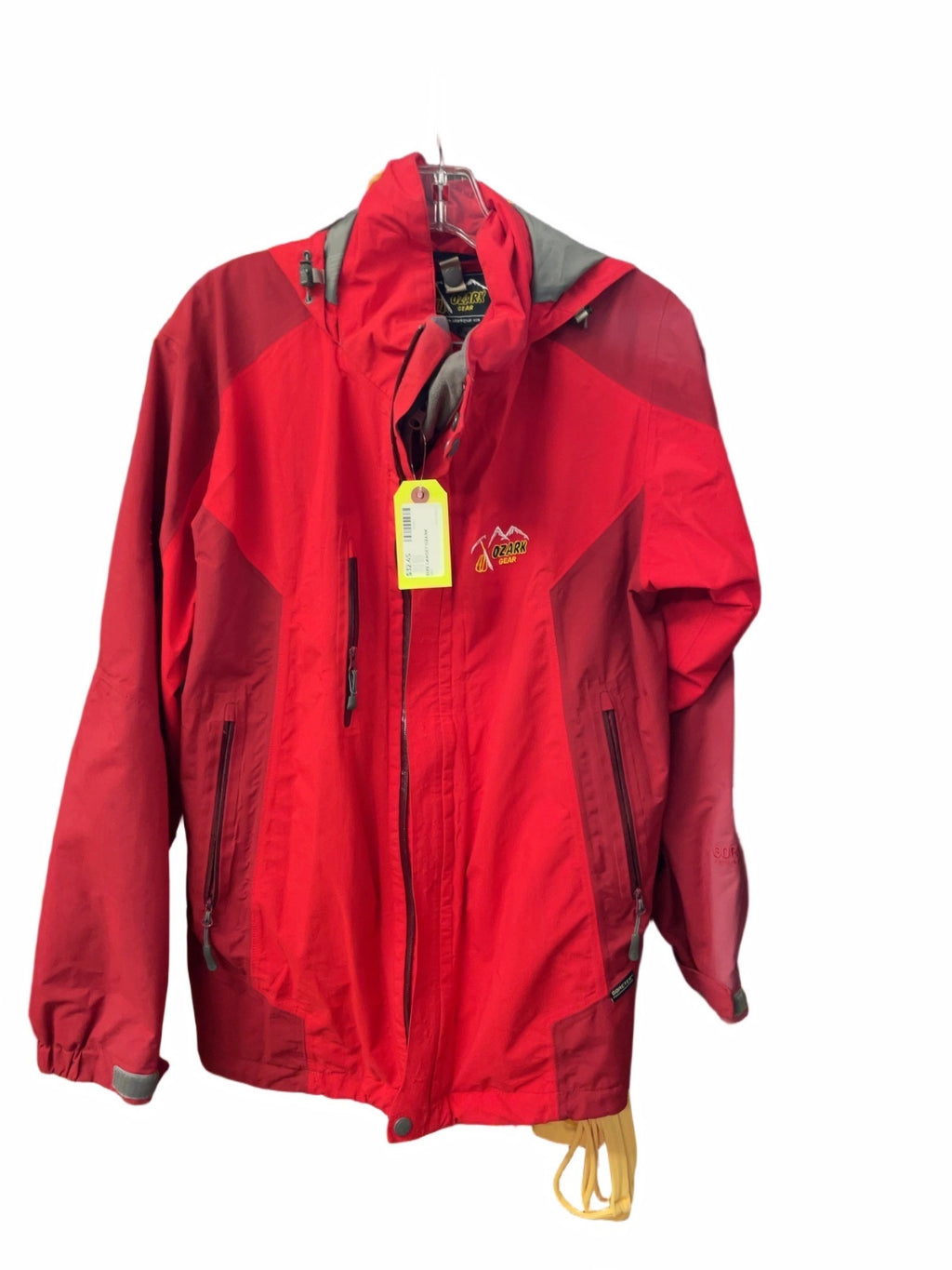 Ozark Gear Rain Jacket Size Large Red