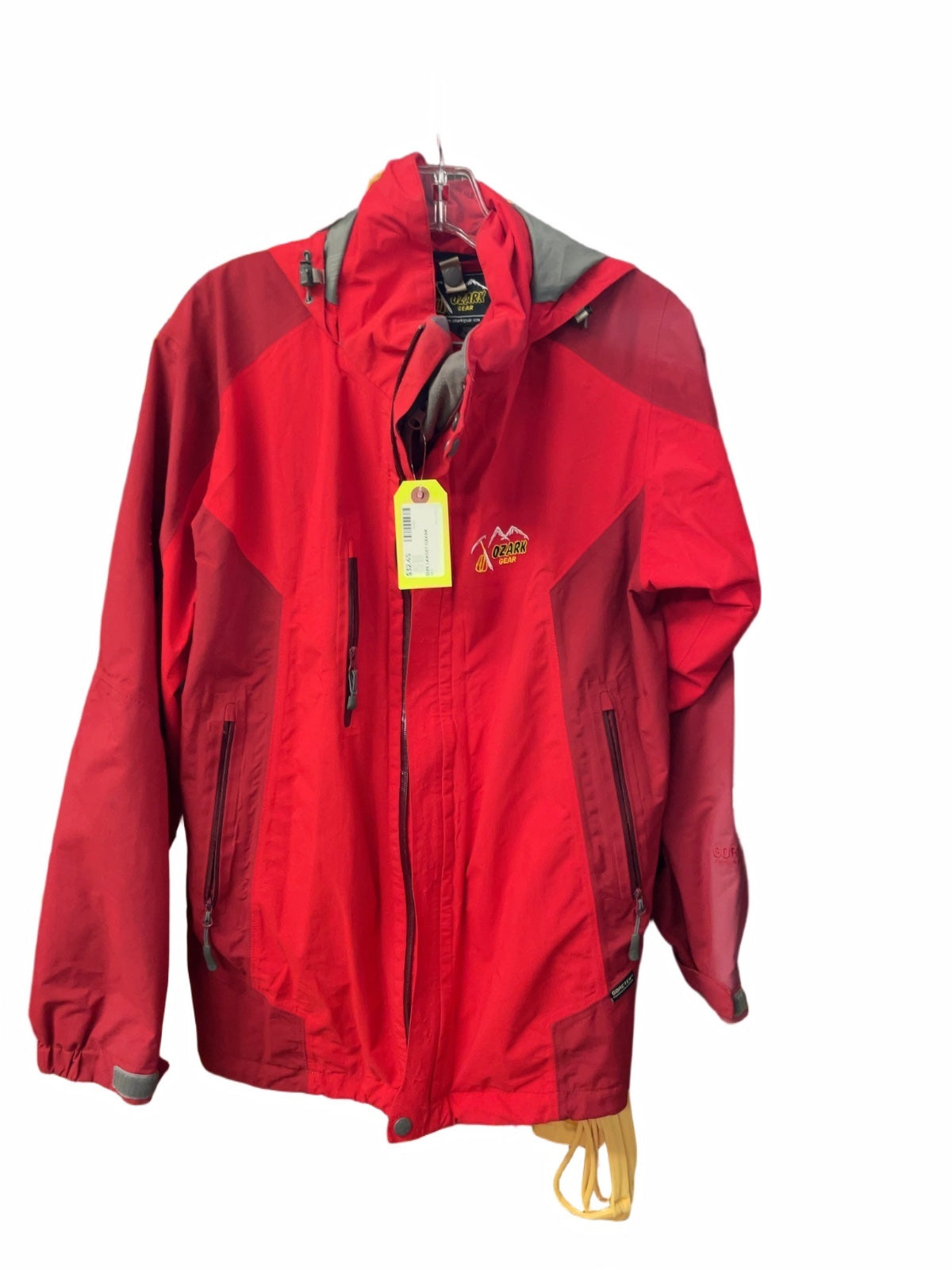 Ozark Gear Rain Jacket Size Large Red