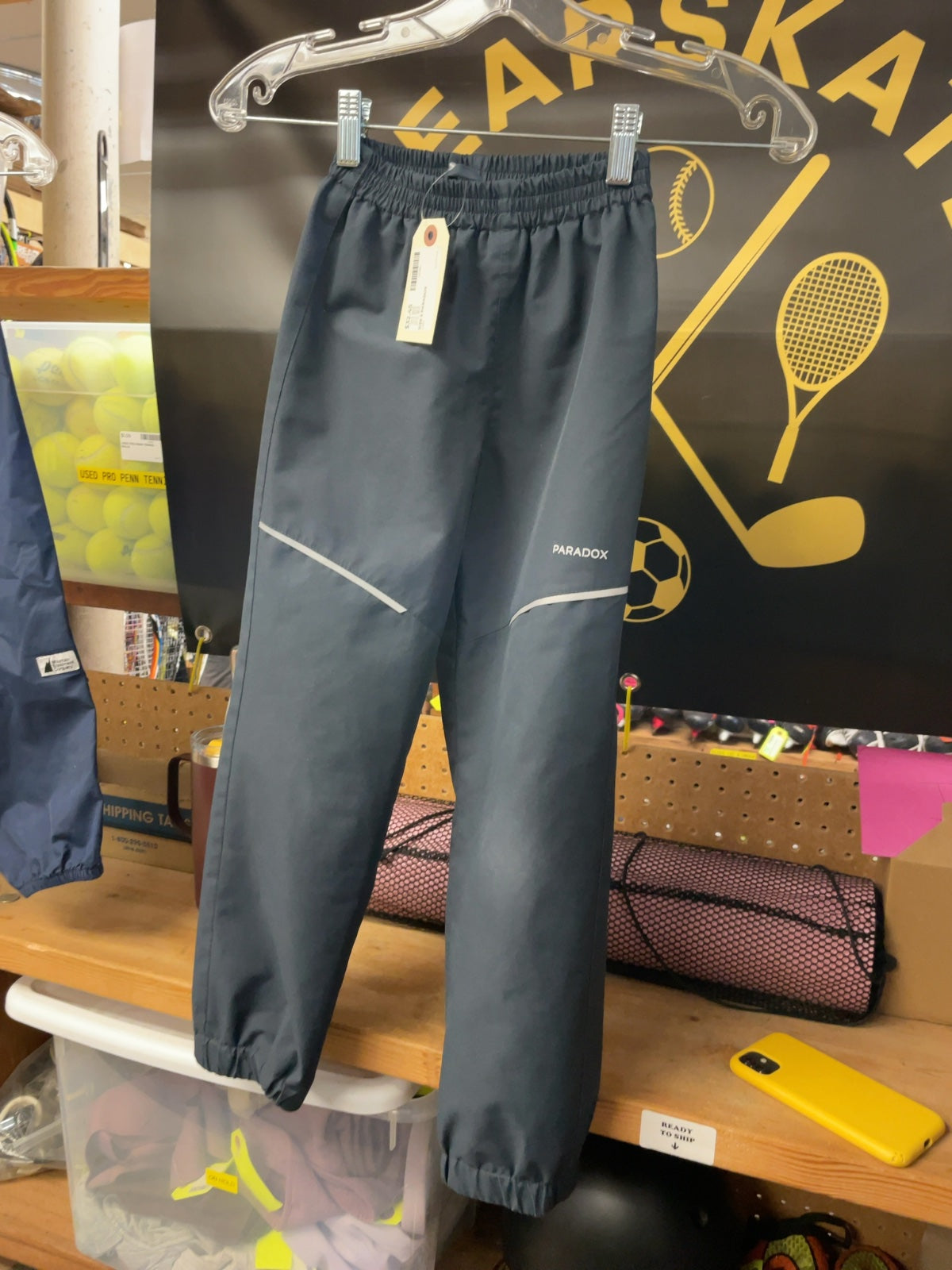Paradox Rain Pants Size 5 Grey