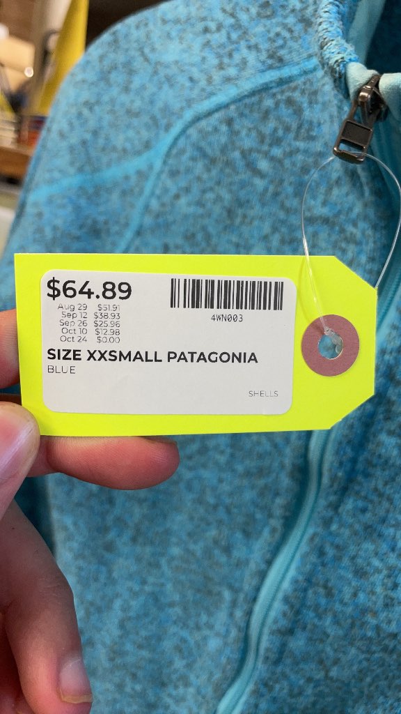 Patagonia Better Sweater Full-Zip Fleece Jacket - Blue - XXS