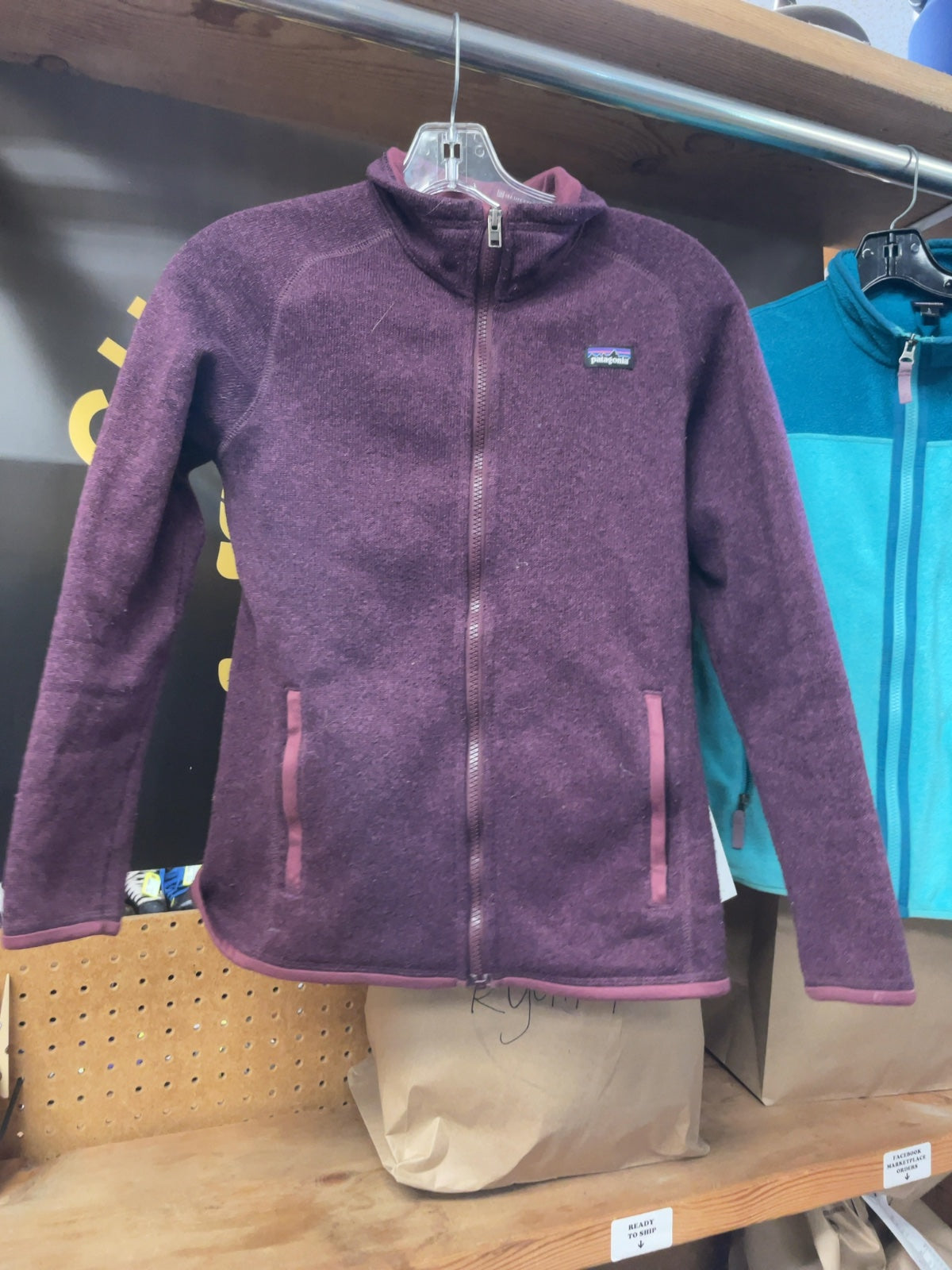 Patagonia Better Sweater Full-Zip Jacket Size JR 14 Purple