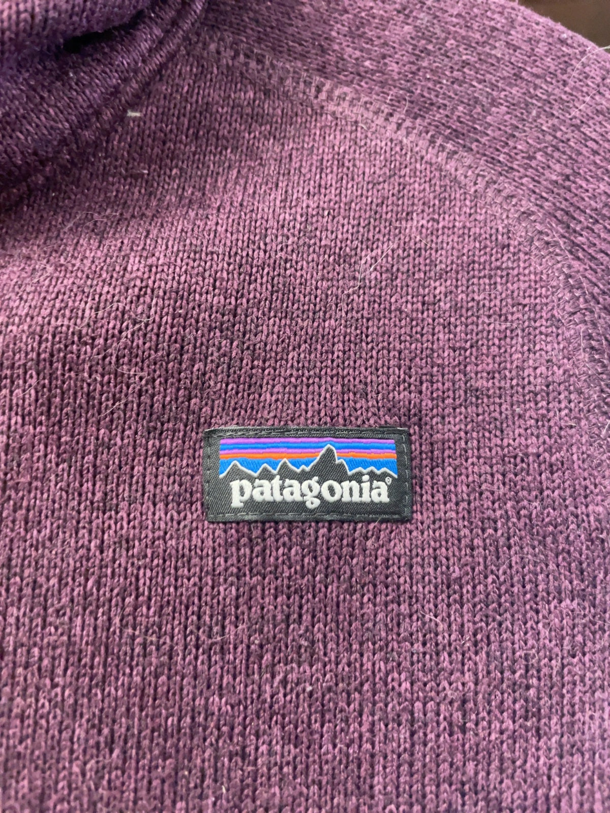 Patagonia Better Sweater Full-Zip Jacket Size JR 14 Purple