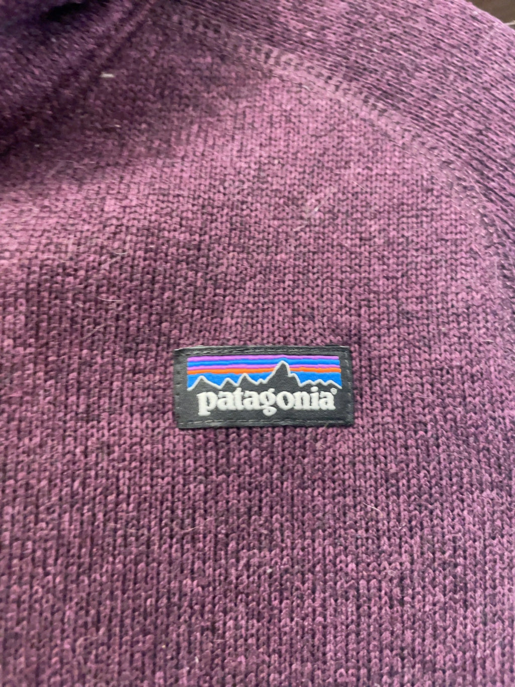 Patagonia Better Sweater Full-Zip Jacket Size JR 14 Purple