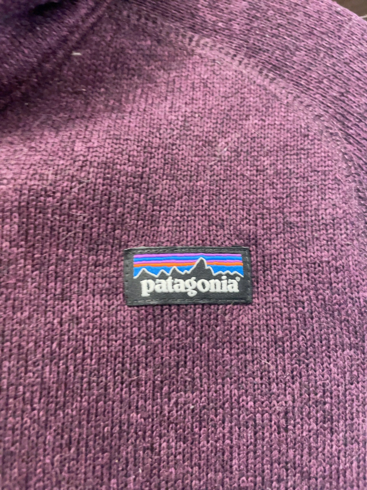Patagonia Better Sweater Full-Zip Jacket Size JR 14 Purple