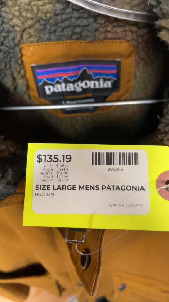 Patagonia Men's Maple Grove Canvas Pile-Lined Jacket