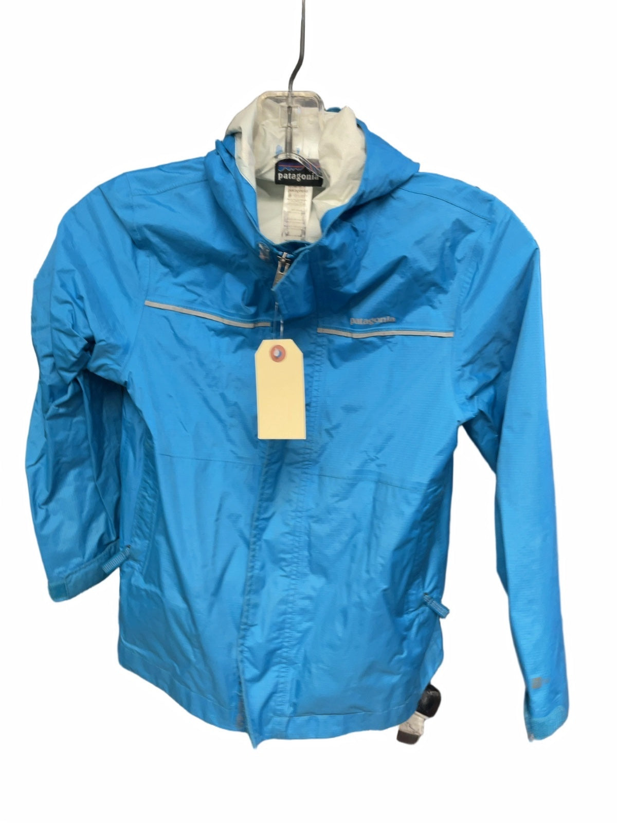 Patagonia Rain Jacket Boy's S (8) Blue