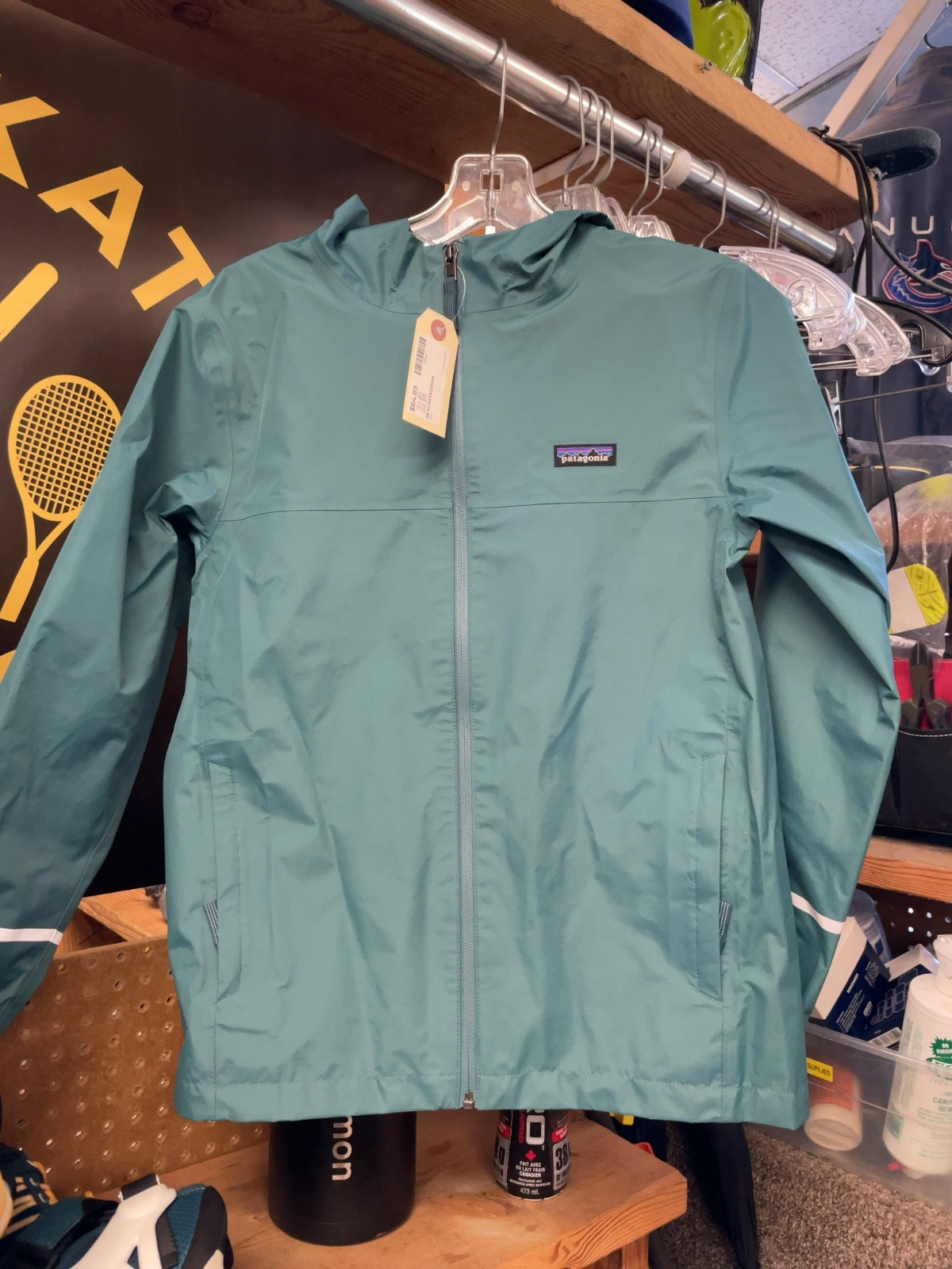 Patagonia Rain Jacket JR 14 Teal