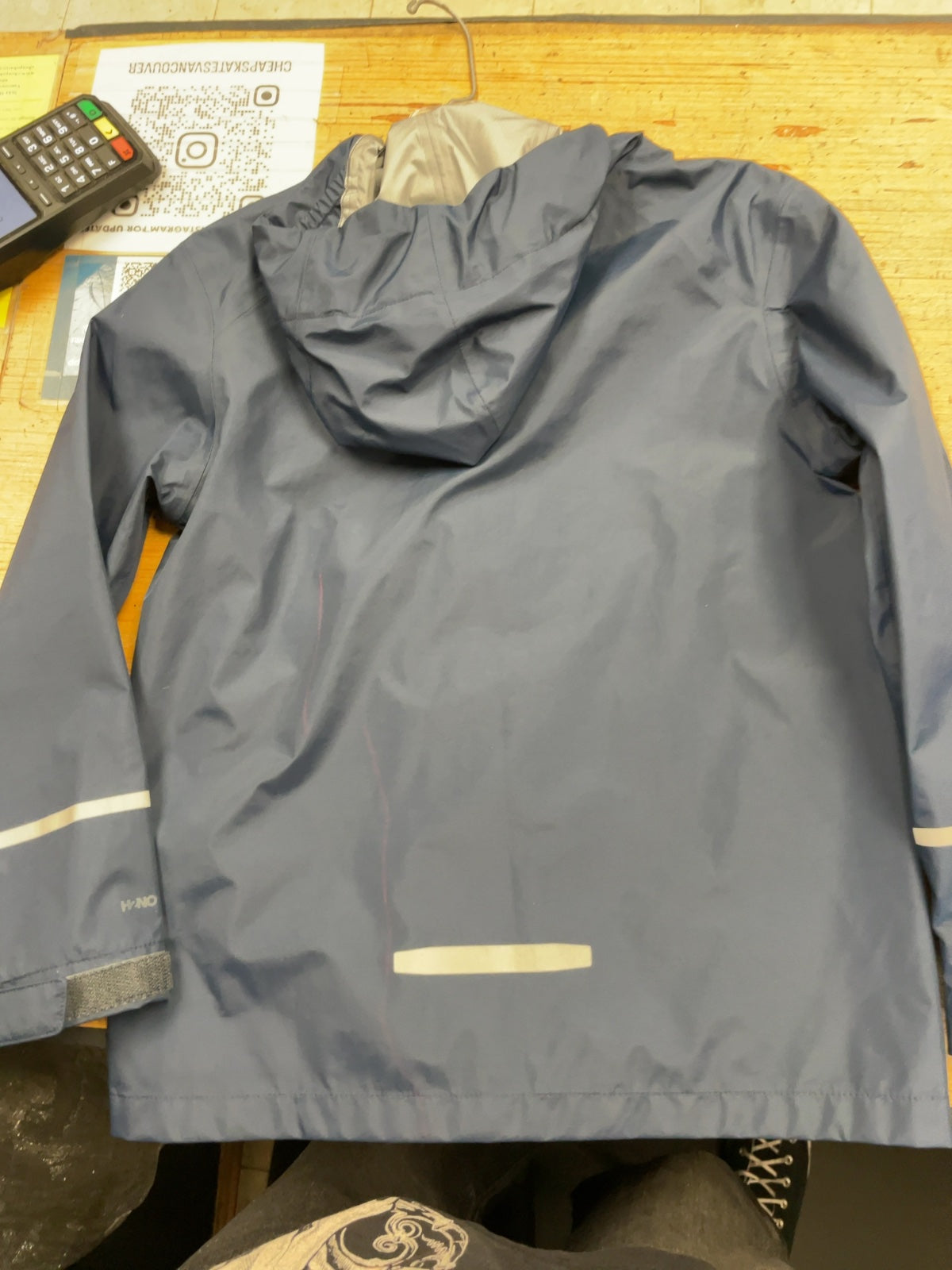 Patagonia Rain Jacket JR 7/8 Blue