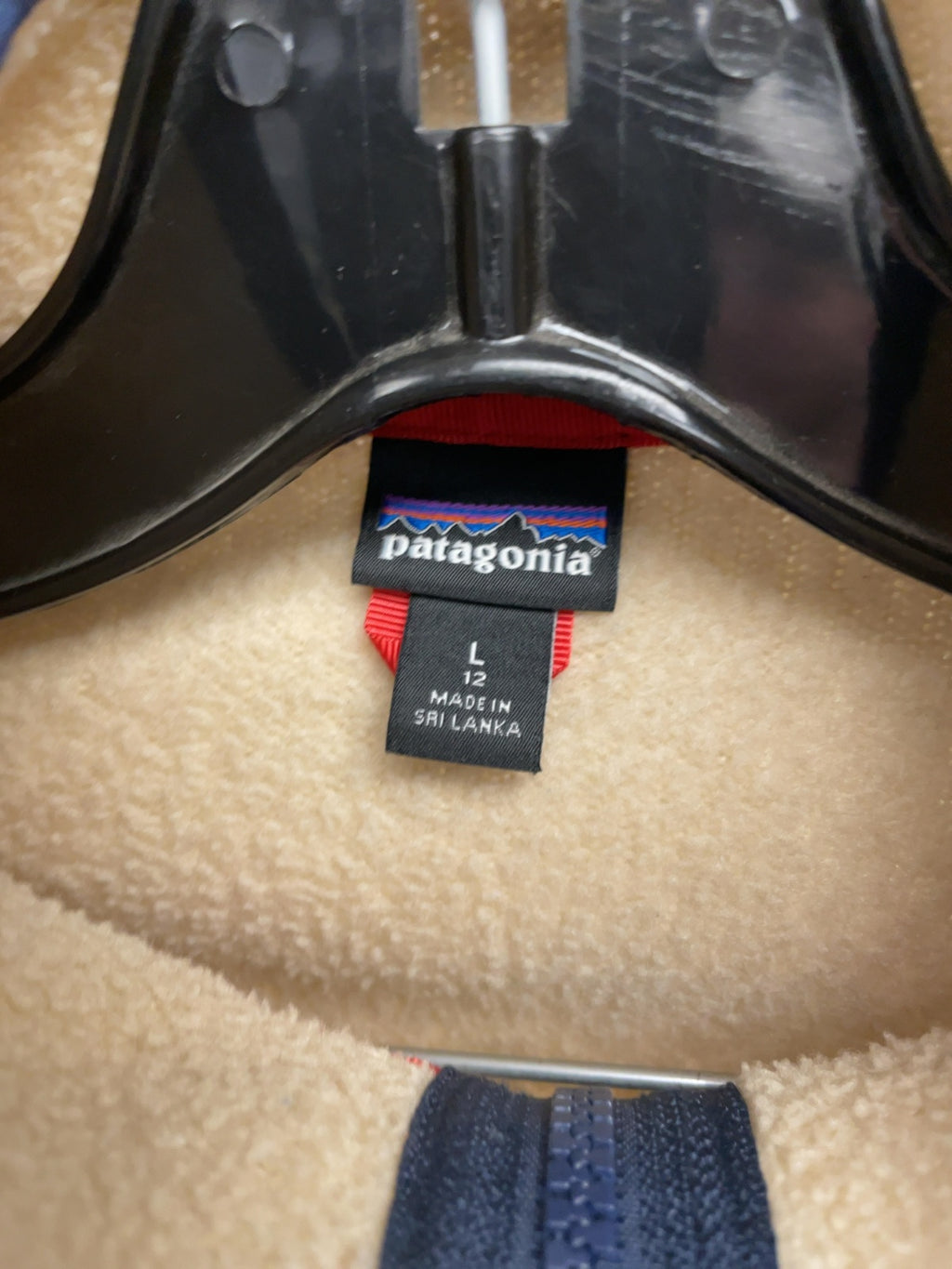 Patagonia Retro-X Fleece Jacket Size 12 Cream