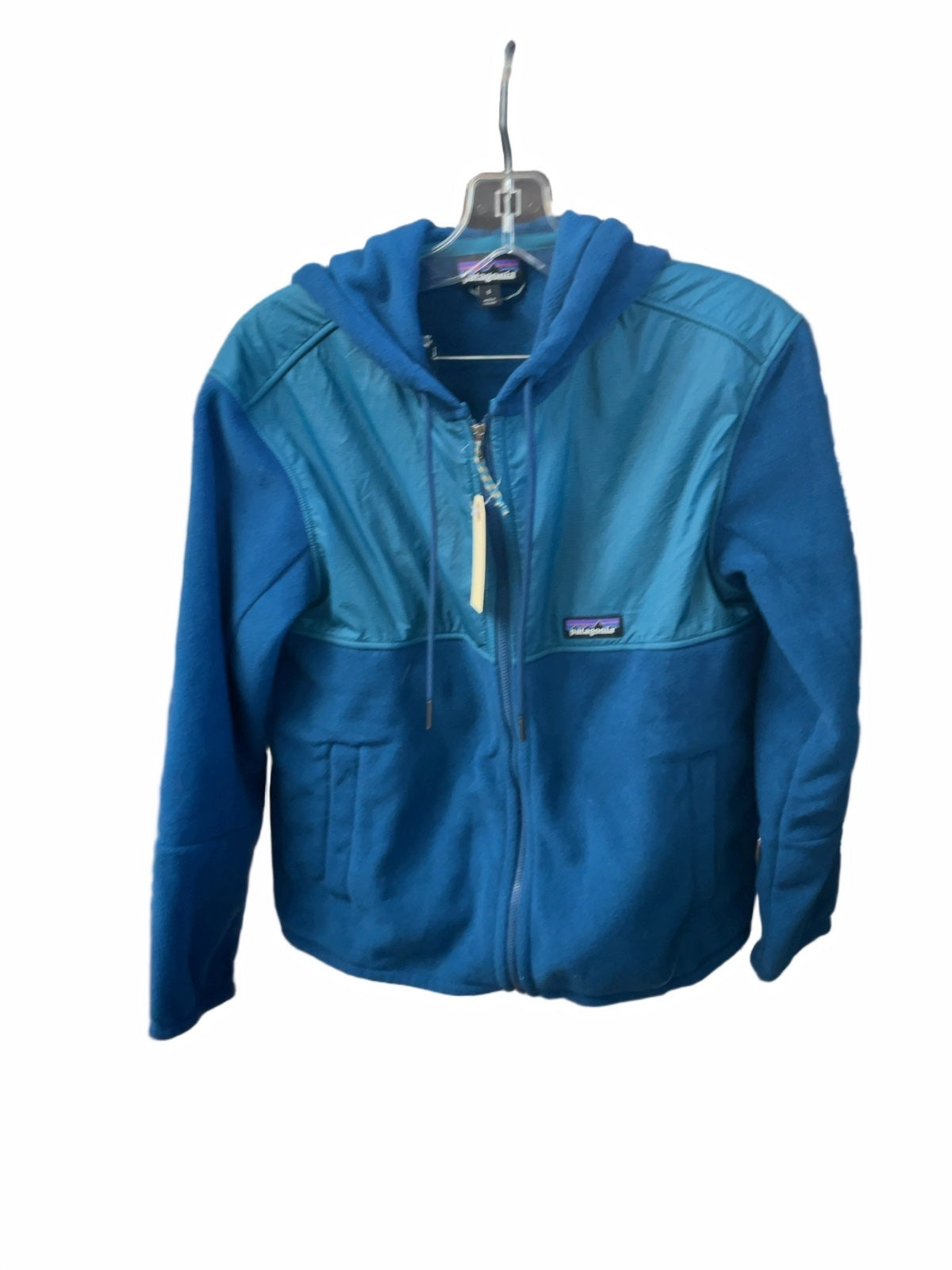 Patagonia Shelled Synchilla Hoody Size S Blue