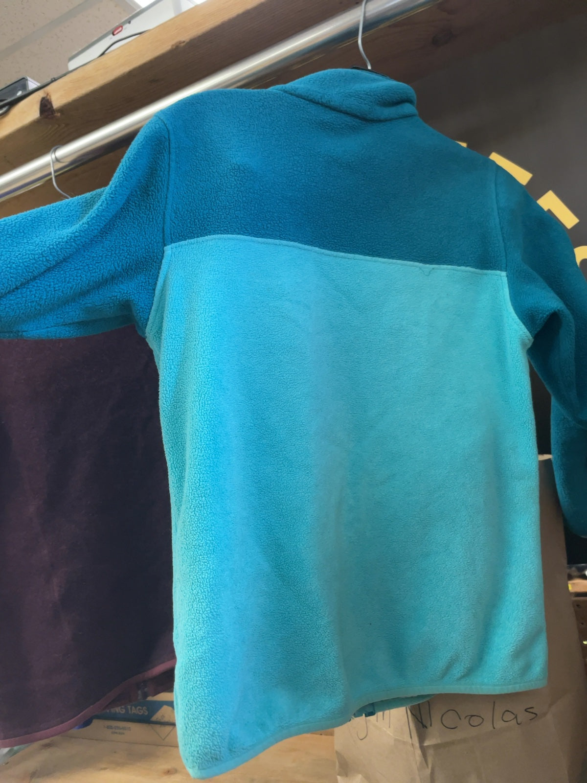 Patagonia Synchilla Size JR Large Blue Fleece Jacket