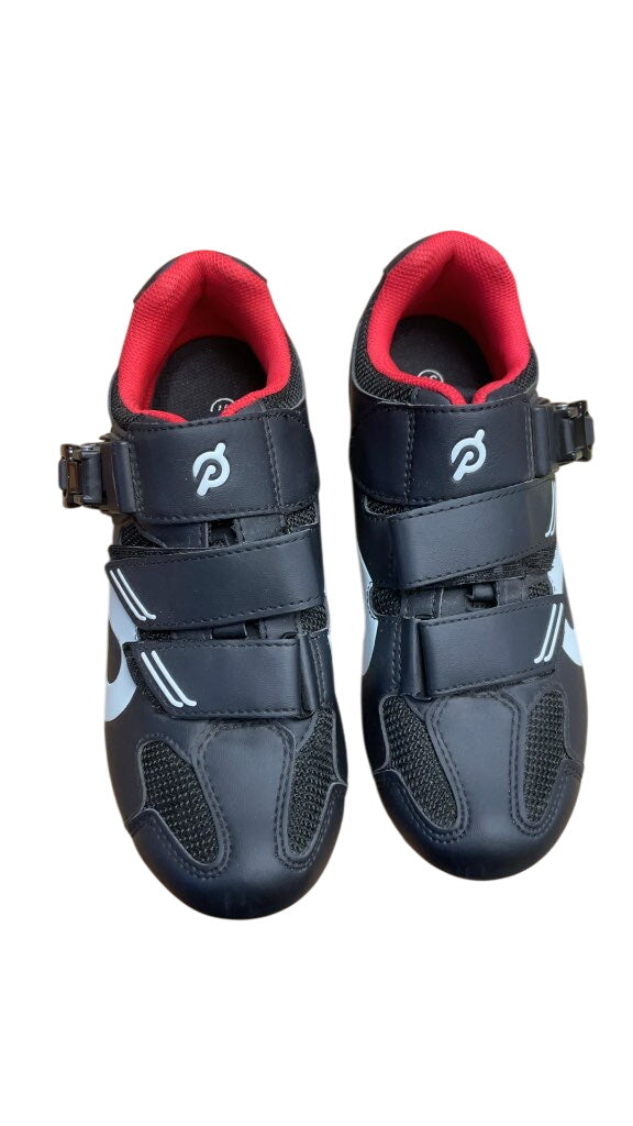Peloton Cycling Shoes Size 5 Black/Red