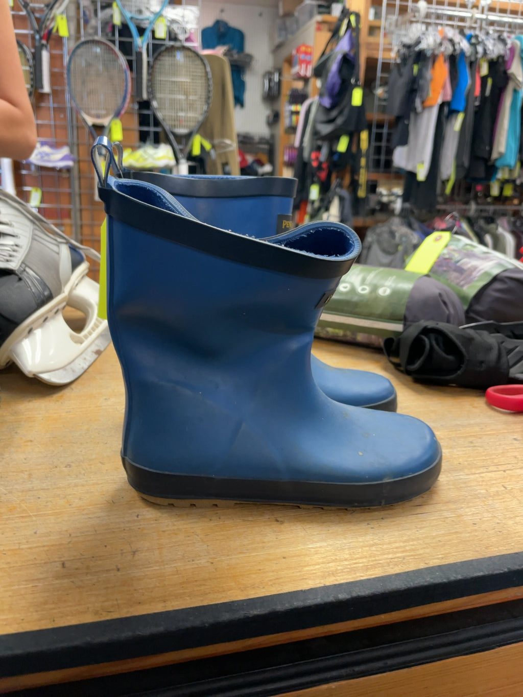 Pendleton Rain Boots Size 1 Blue