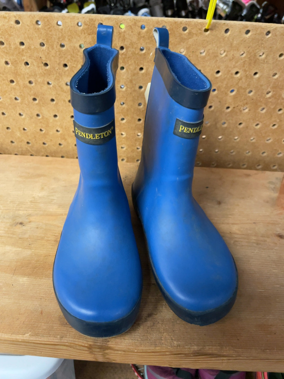 Pendleton Rain Boots Size 11C Blue