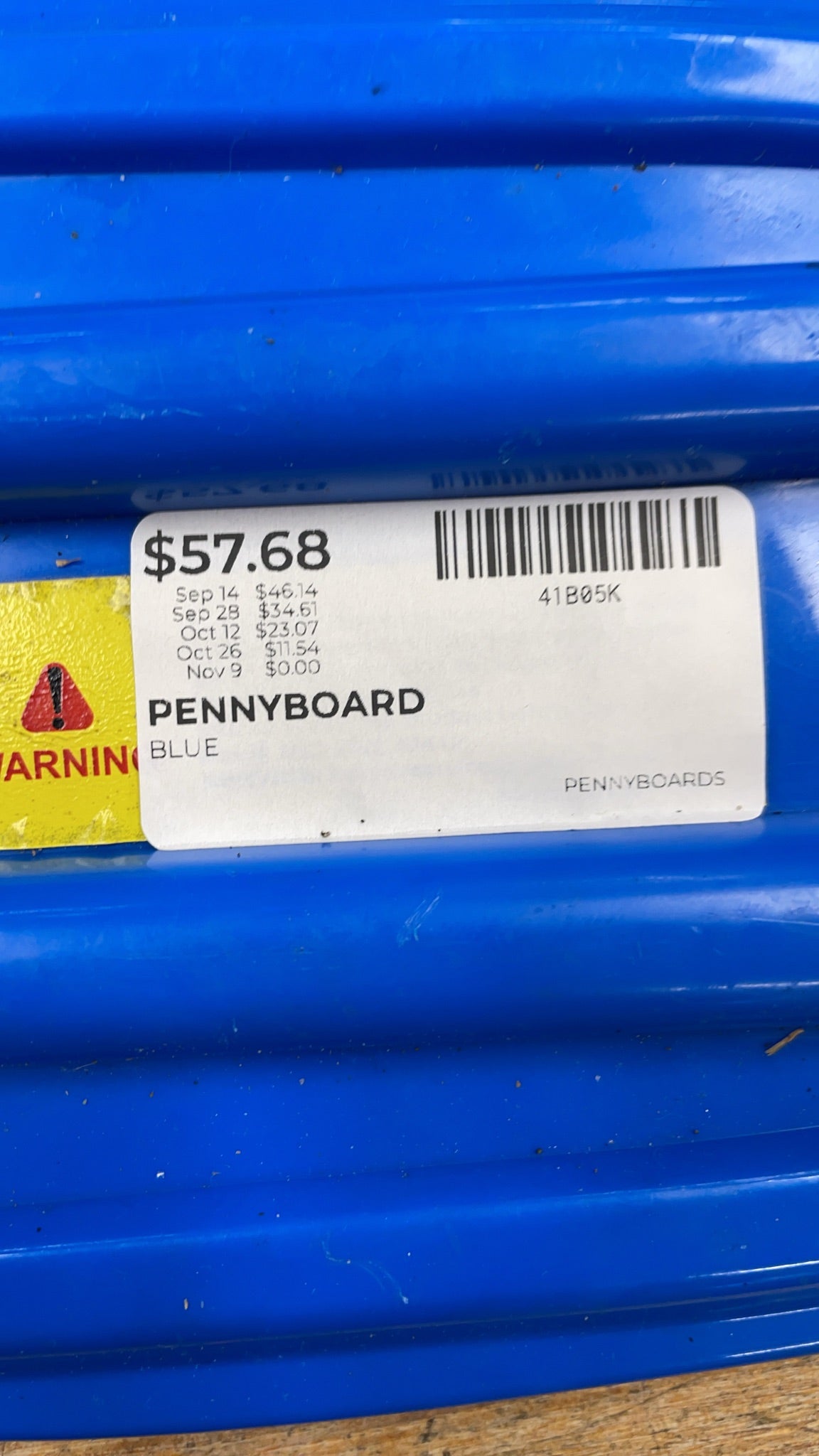 Penny Pennyboard Blue Skateboard