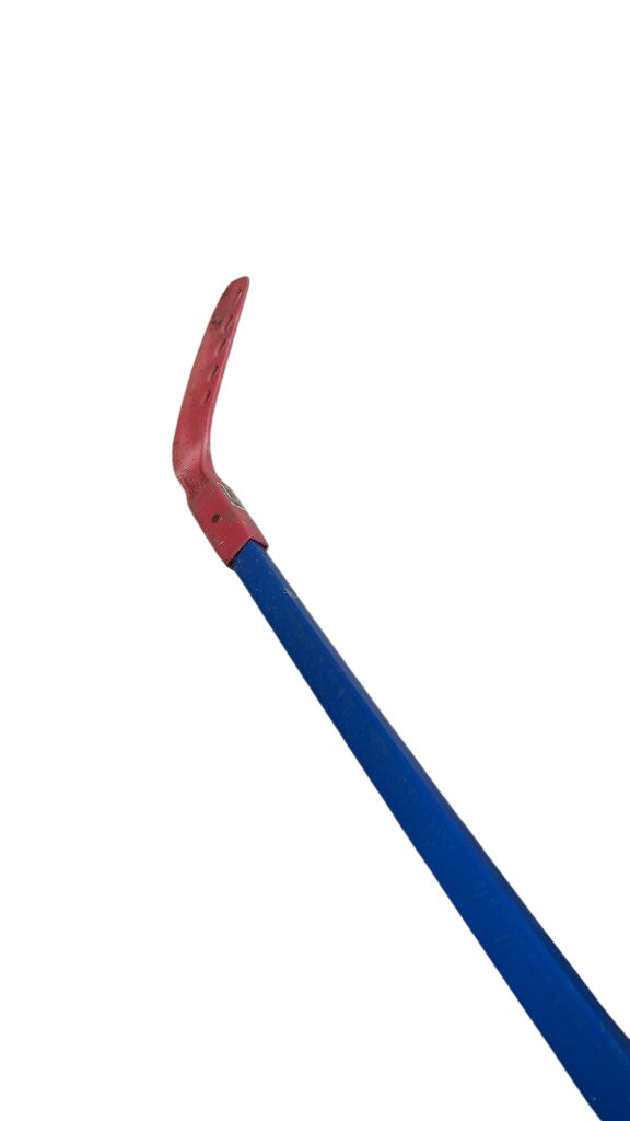 Plastic Road Hockey Stick - Blue/Red