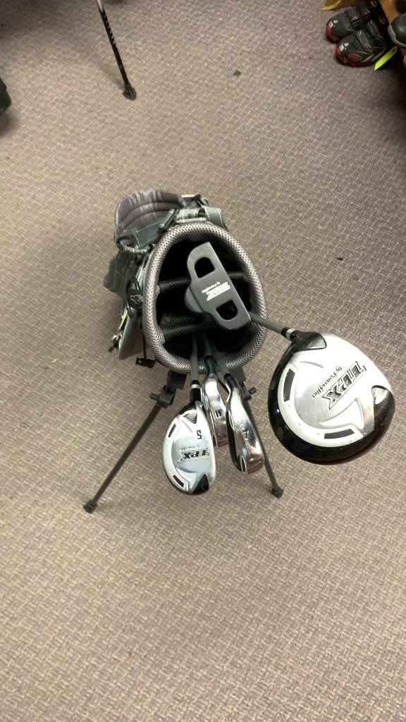 Powerbilt Junior Left Hand 5-Piece Golf Set with Bag