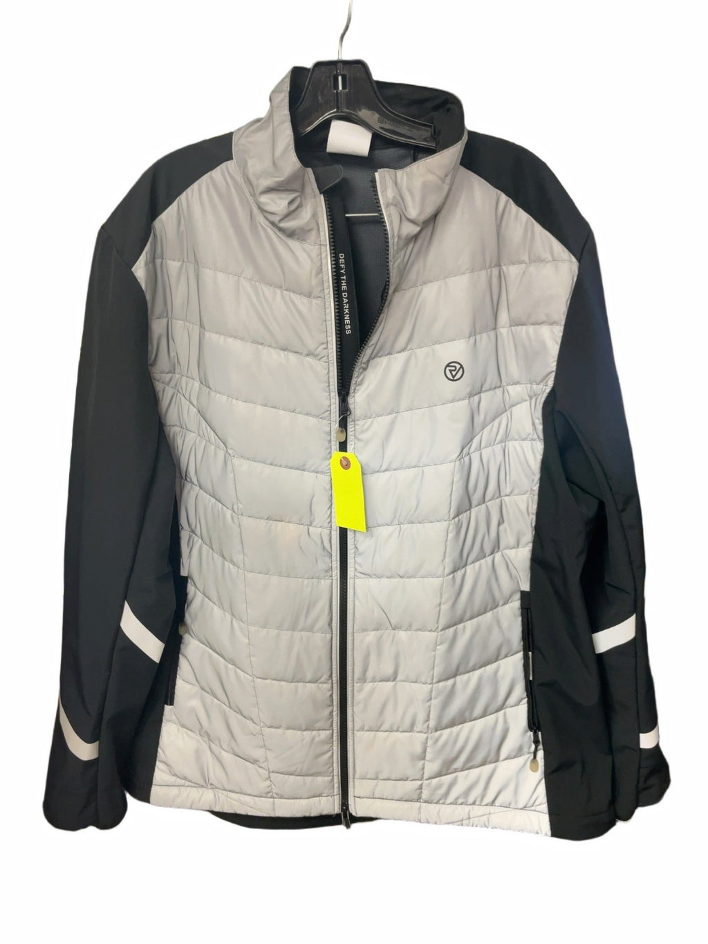 Proviz Reflective Insulated Cycling Jacket US12 Silver