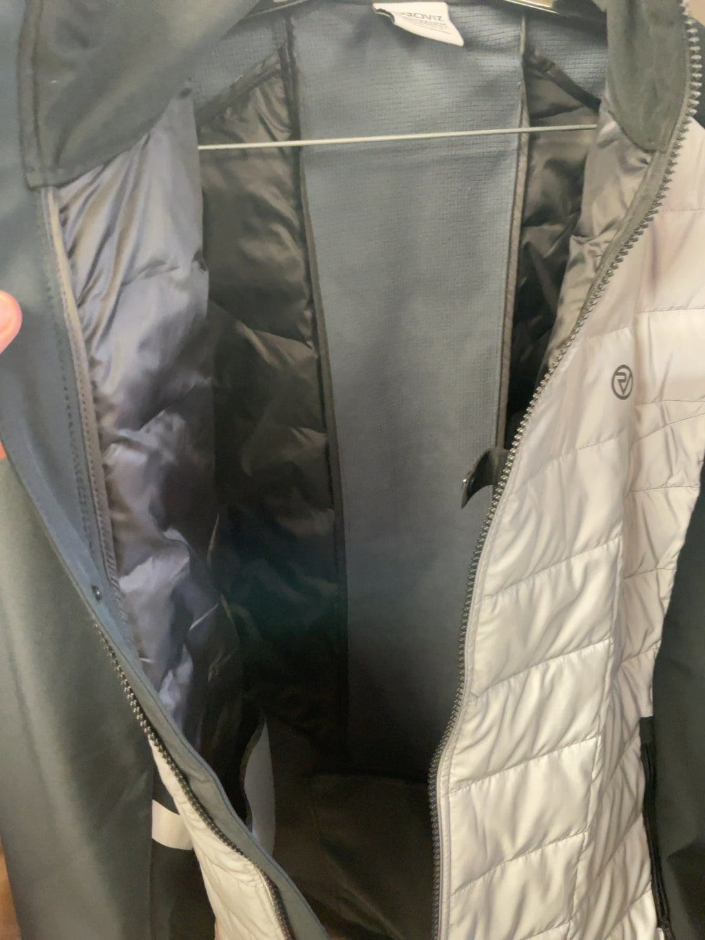 Proviz Reflective Insulated Cycling Jacket US12 Silver