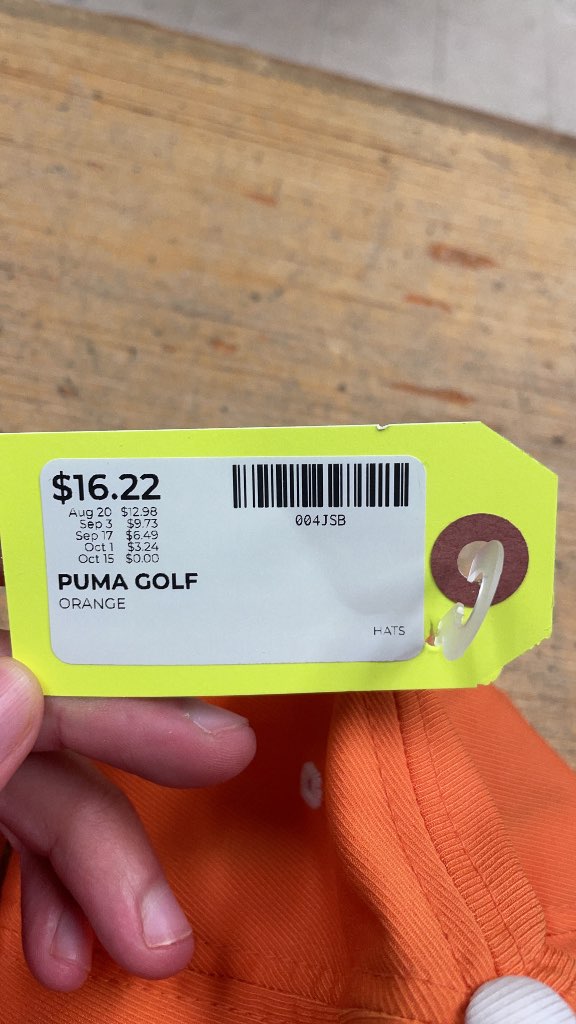 Puma Golf Hat - Orange