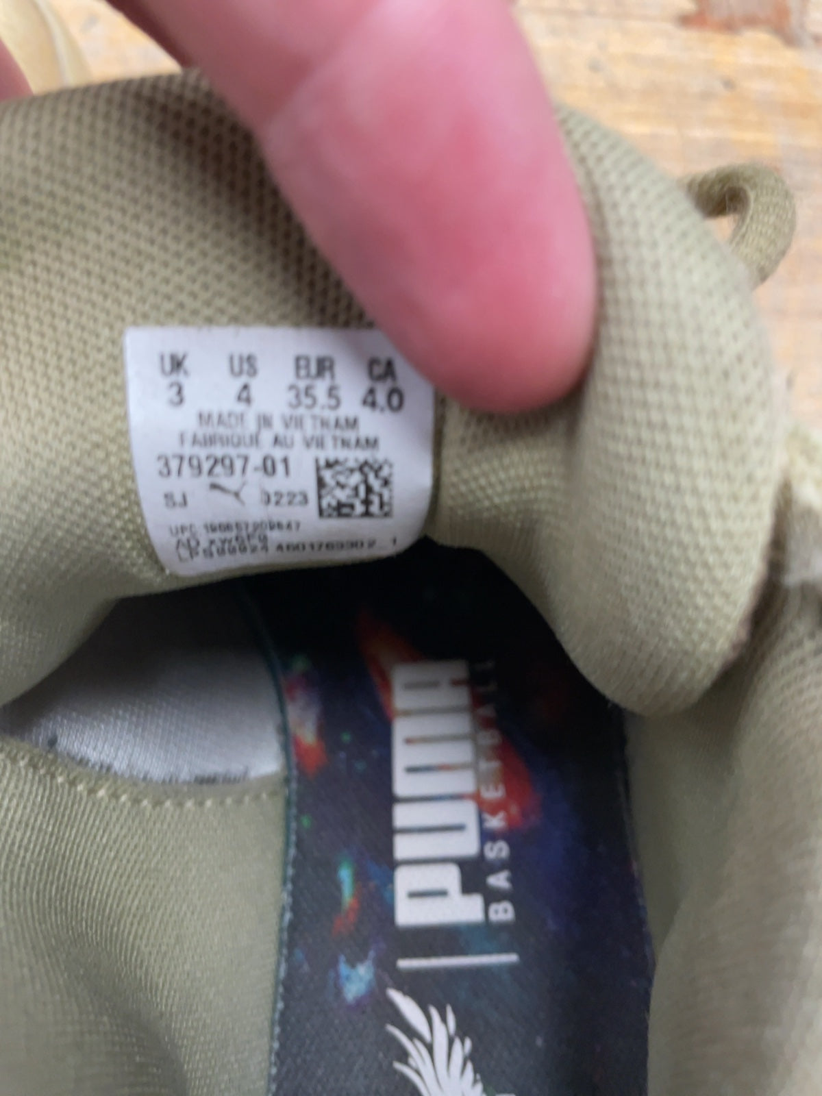 Puma MB.03 Size 4 US Basketball Shoes