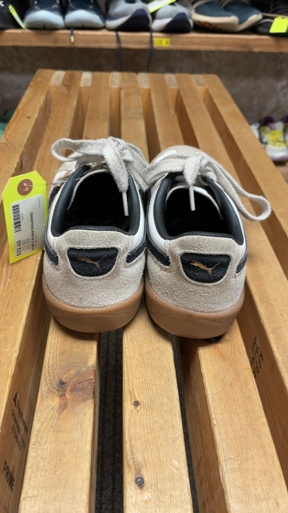 Puma Palermo Sneakers White/Black Size 7