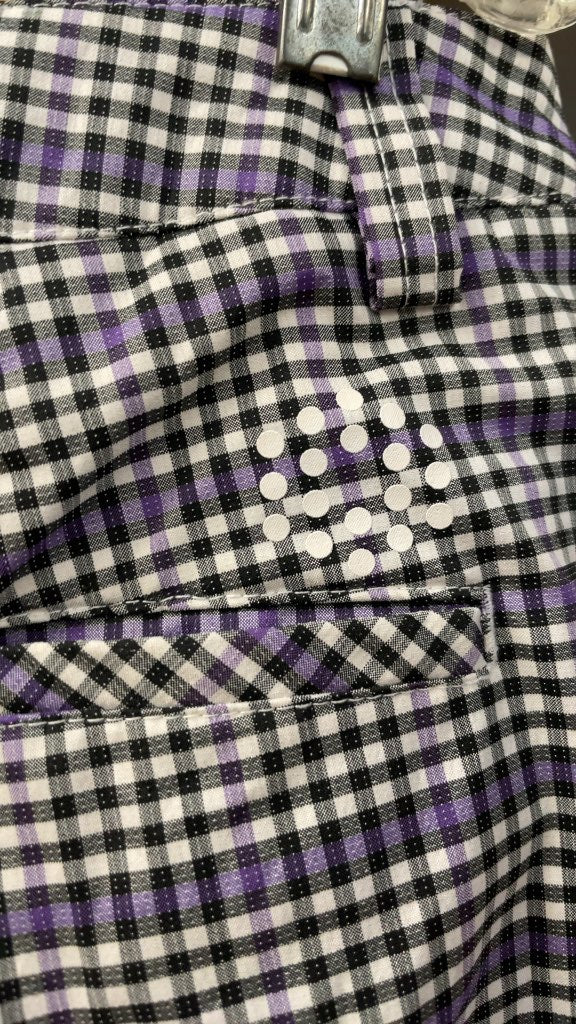 Puma Purple Plaid Golf Shorts