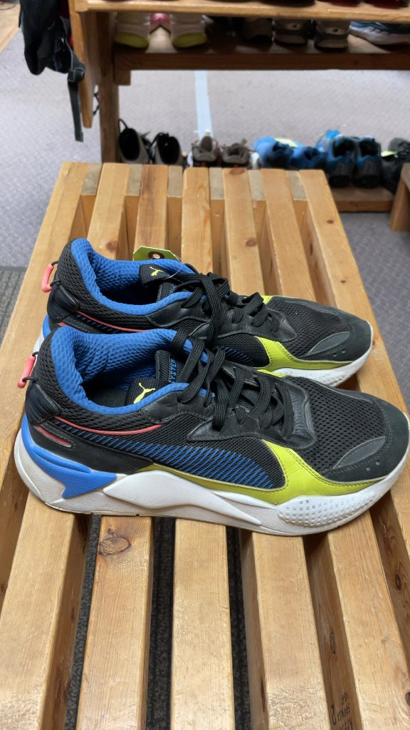 Puma RS-X Runners - Black/Multi - Size 10