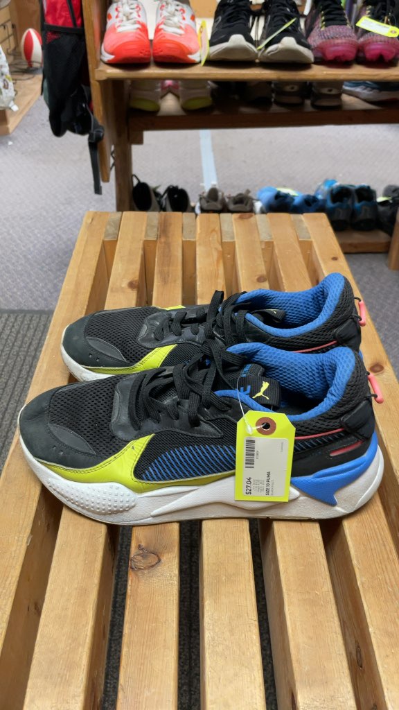 Puma RS-X Runners - Black/Multi - Size 10