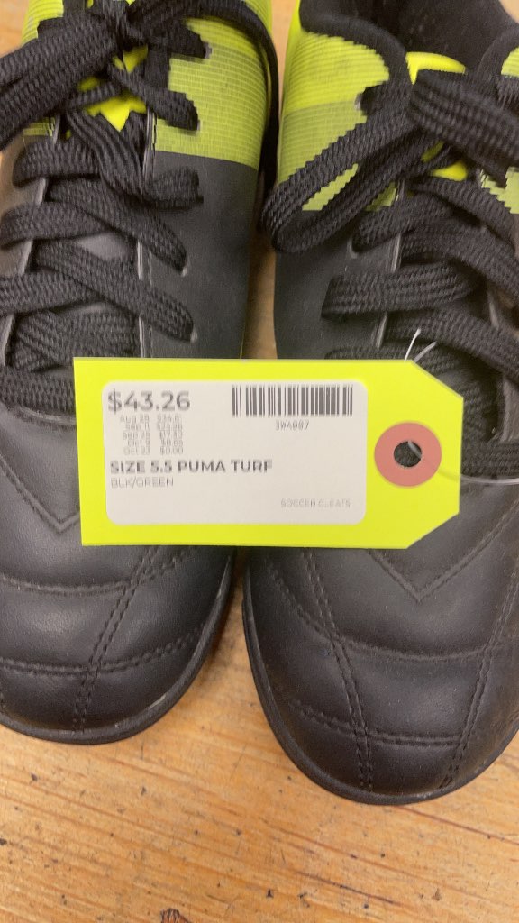 Puma Turf Soccer Cleats - Size 5.5