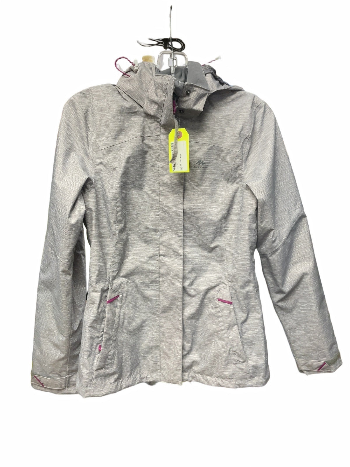 Quechua Grey Rain Jacket - Size XS