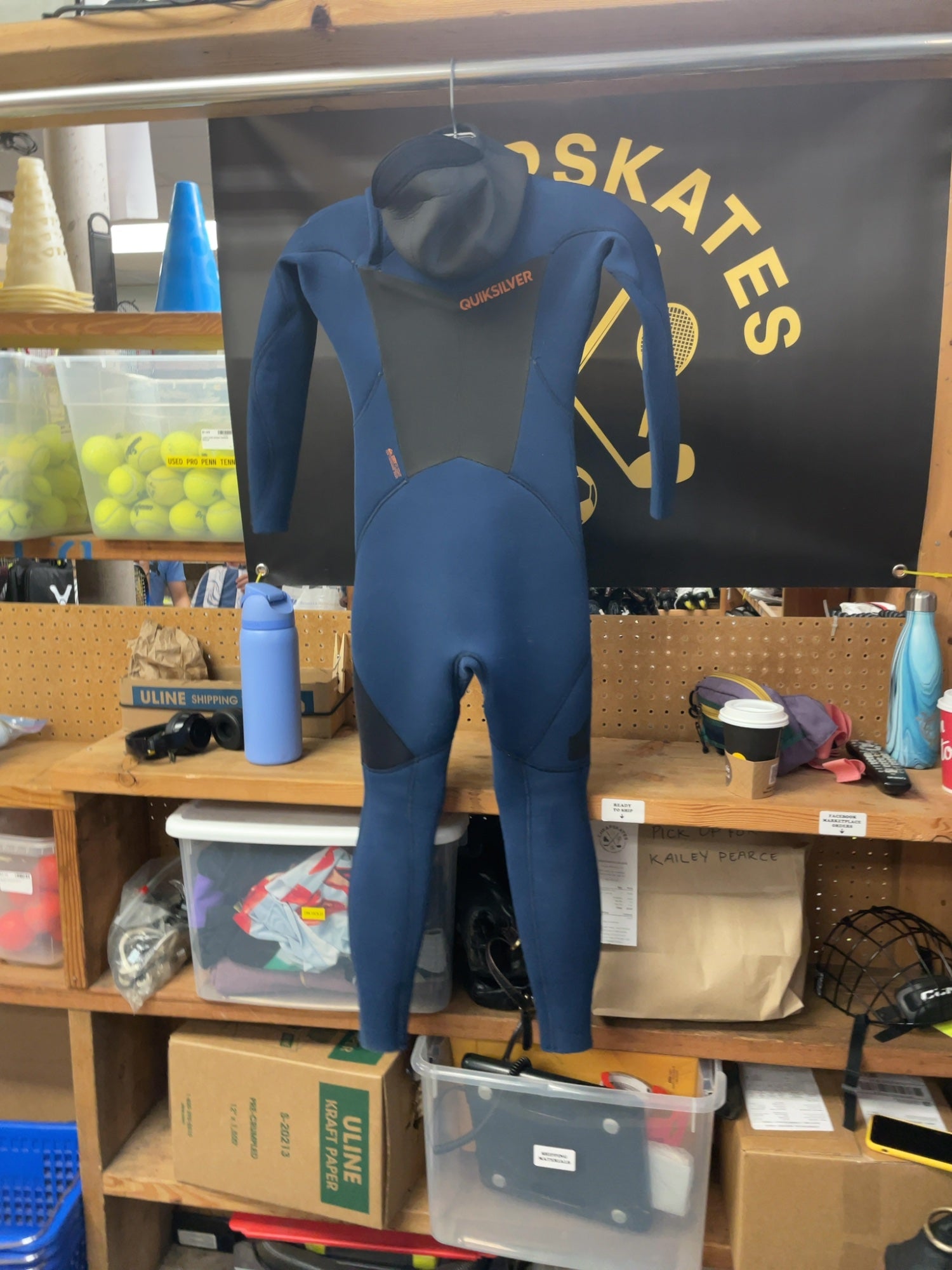 Quiksilver Syncro Junior 10 5/4mm Wetsuit - Navy