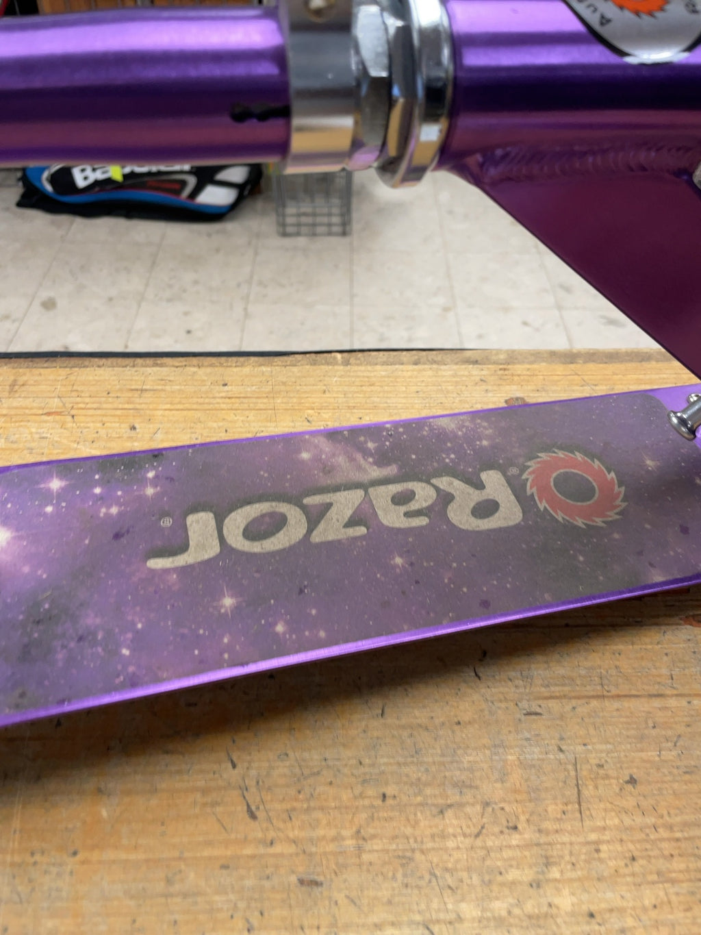 Razor Galaxy Scooter Purple Galaxy