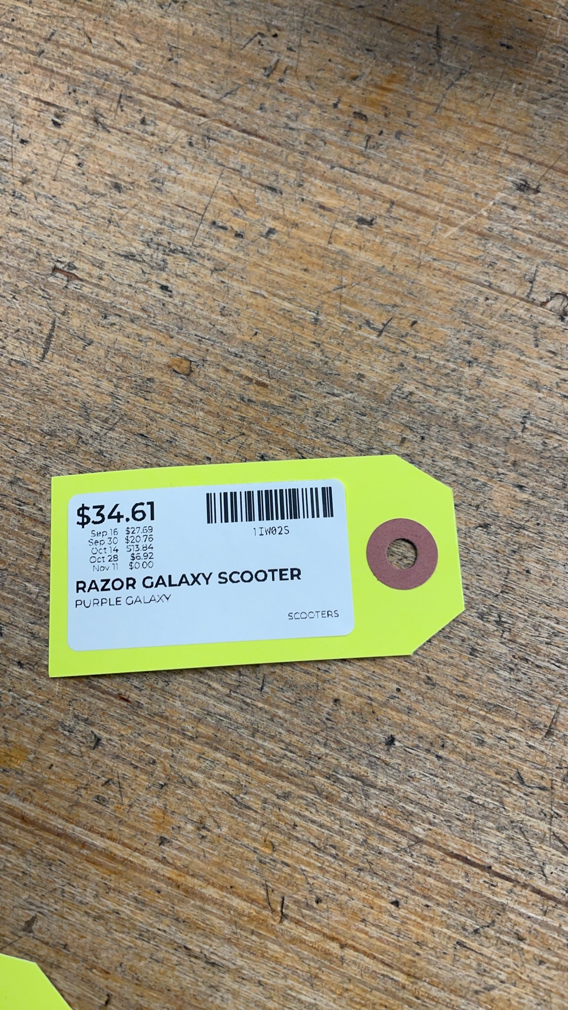 Razor Galaxy Scooter Purple Galaxy