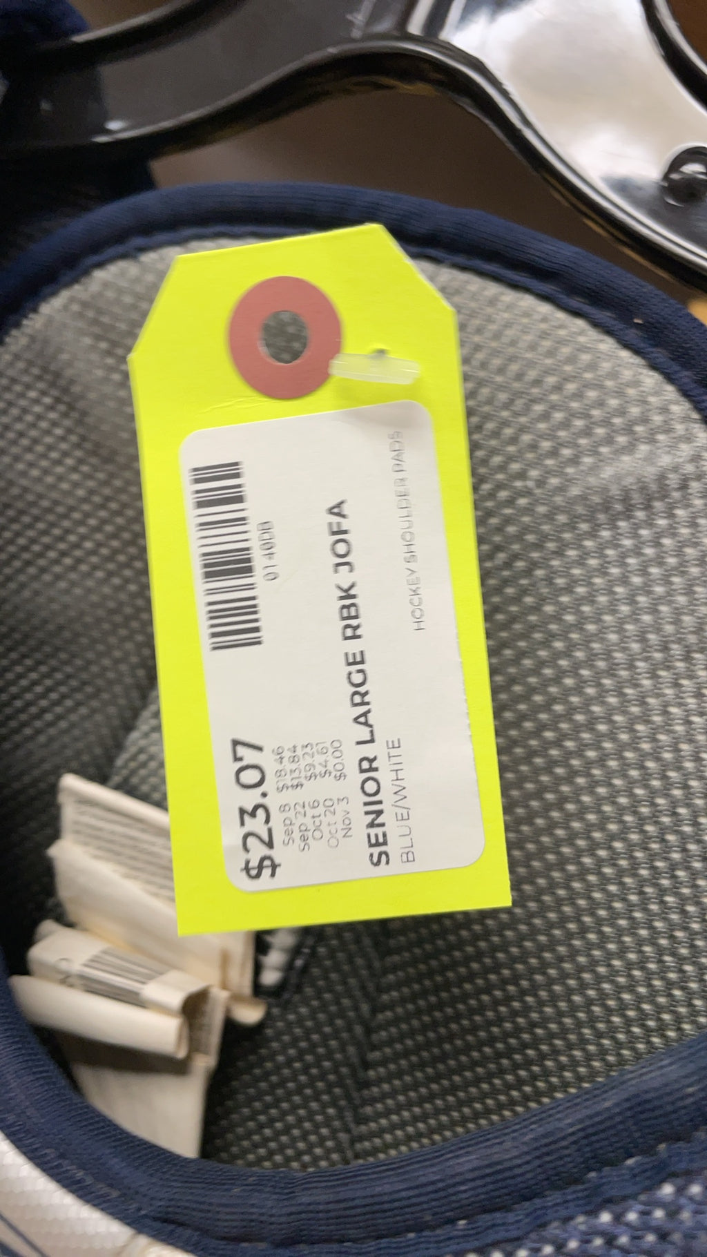 Reebok 3K Senior Large Hockey Shoulder Pads