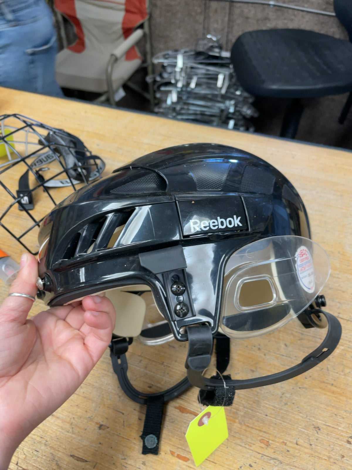 Reebok 55-59 CM Skating Helmet Black