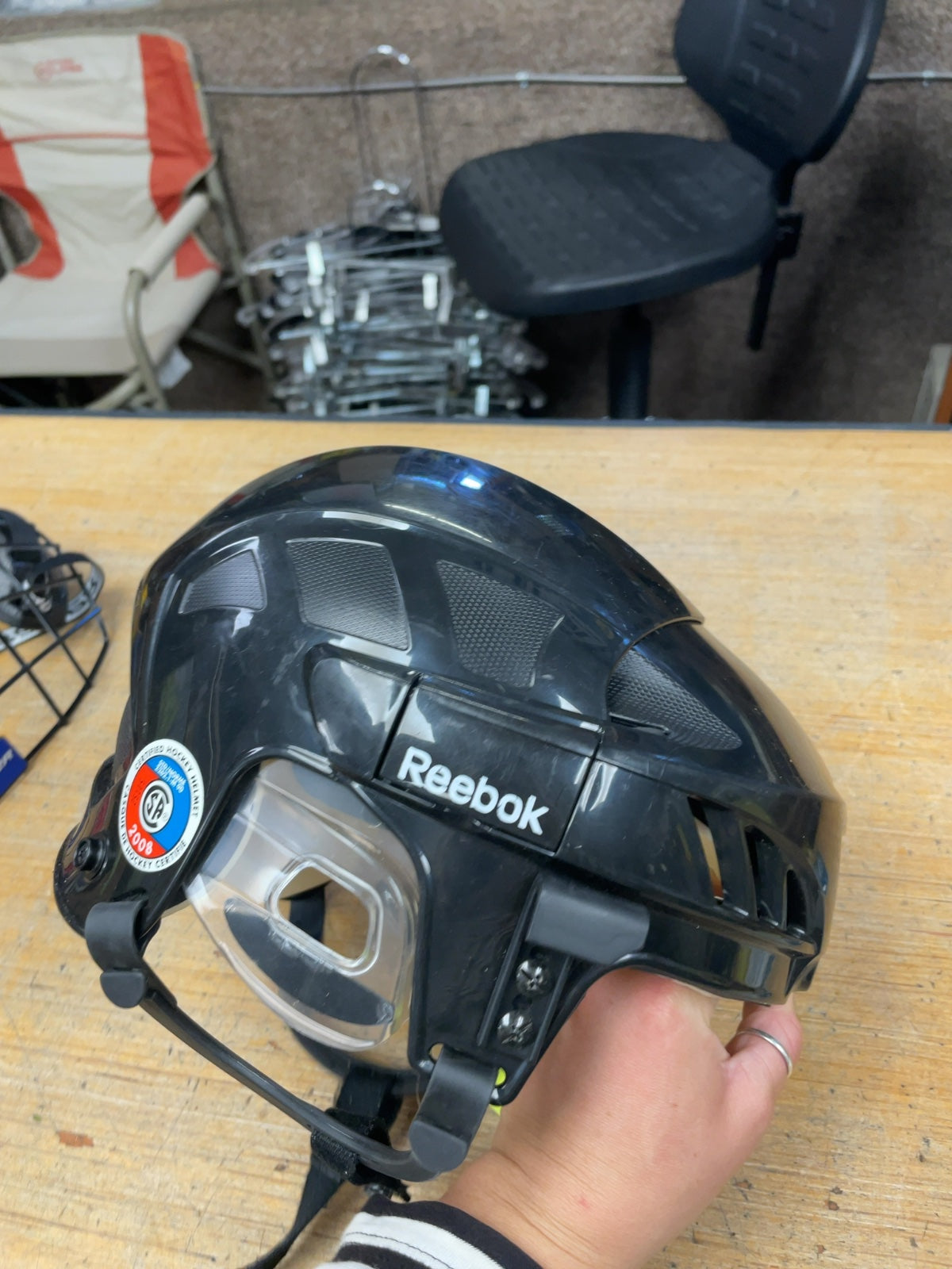 Reebok 55-59 CM Skating Helmet Black